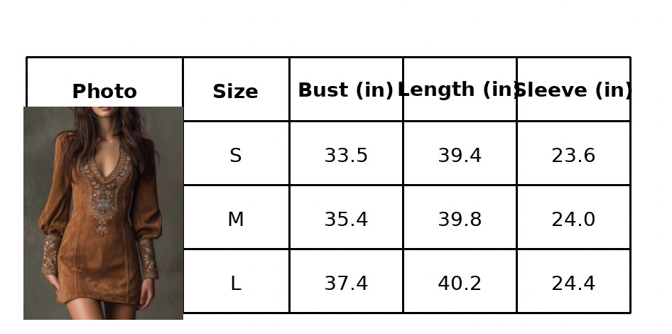 Western Embroidered Dress